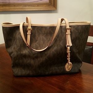 Michael Kors monogram tote